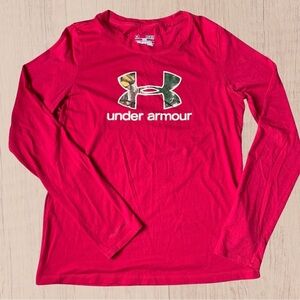 Women's Under armour Long Sleeve shirt Camo Medium